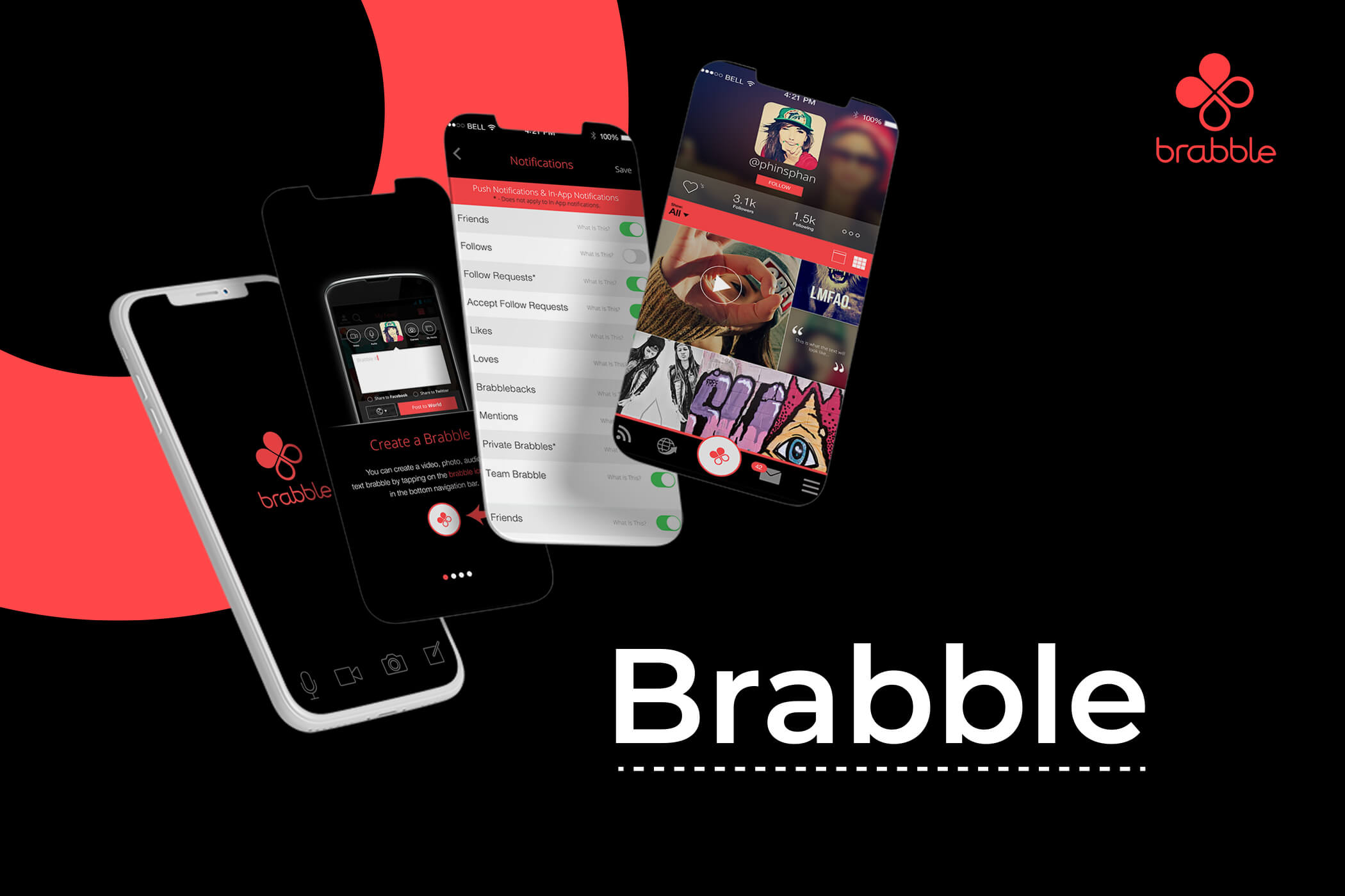 Brabble (Social Sharing App)