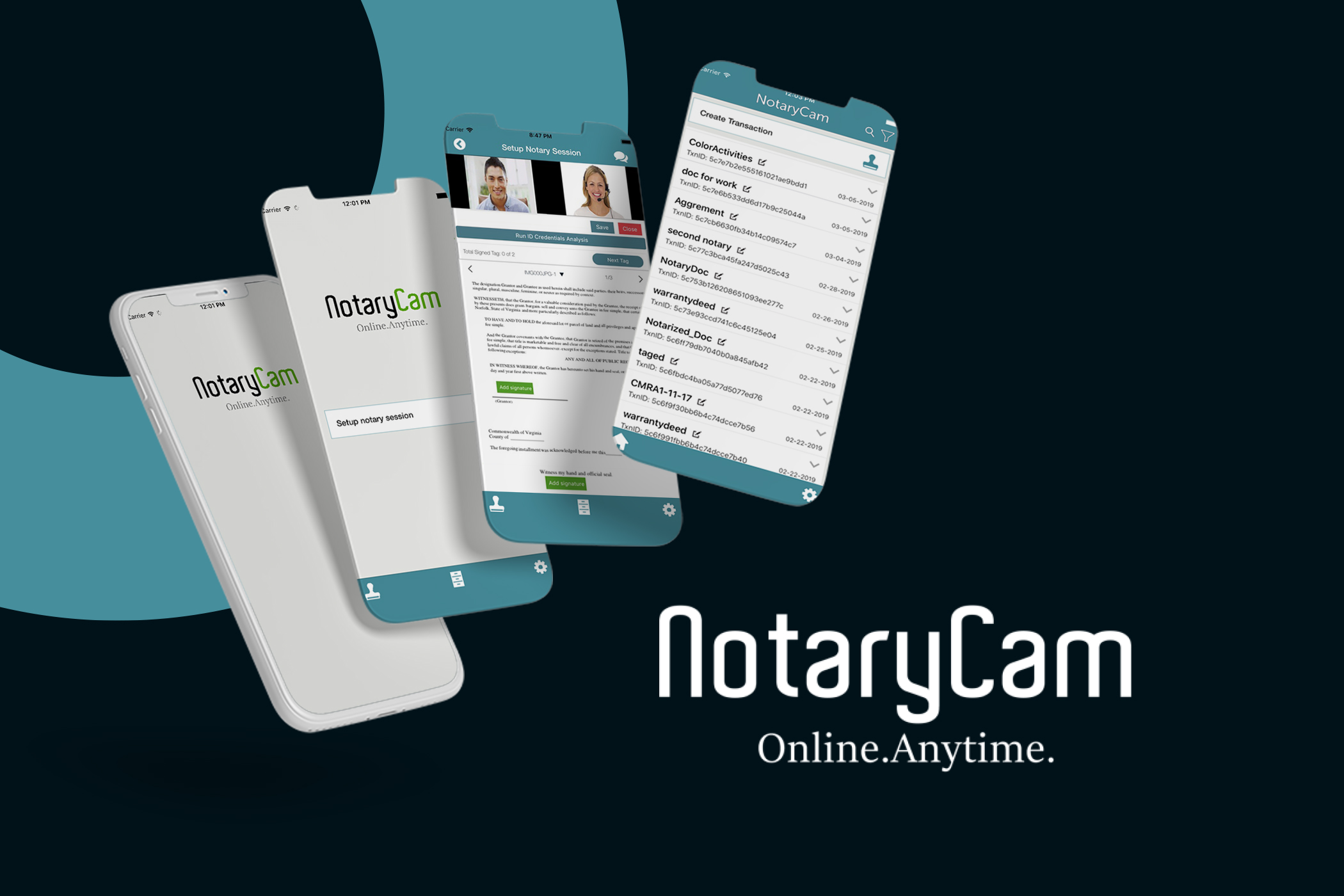 Notary Cam (Notary Management App)