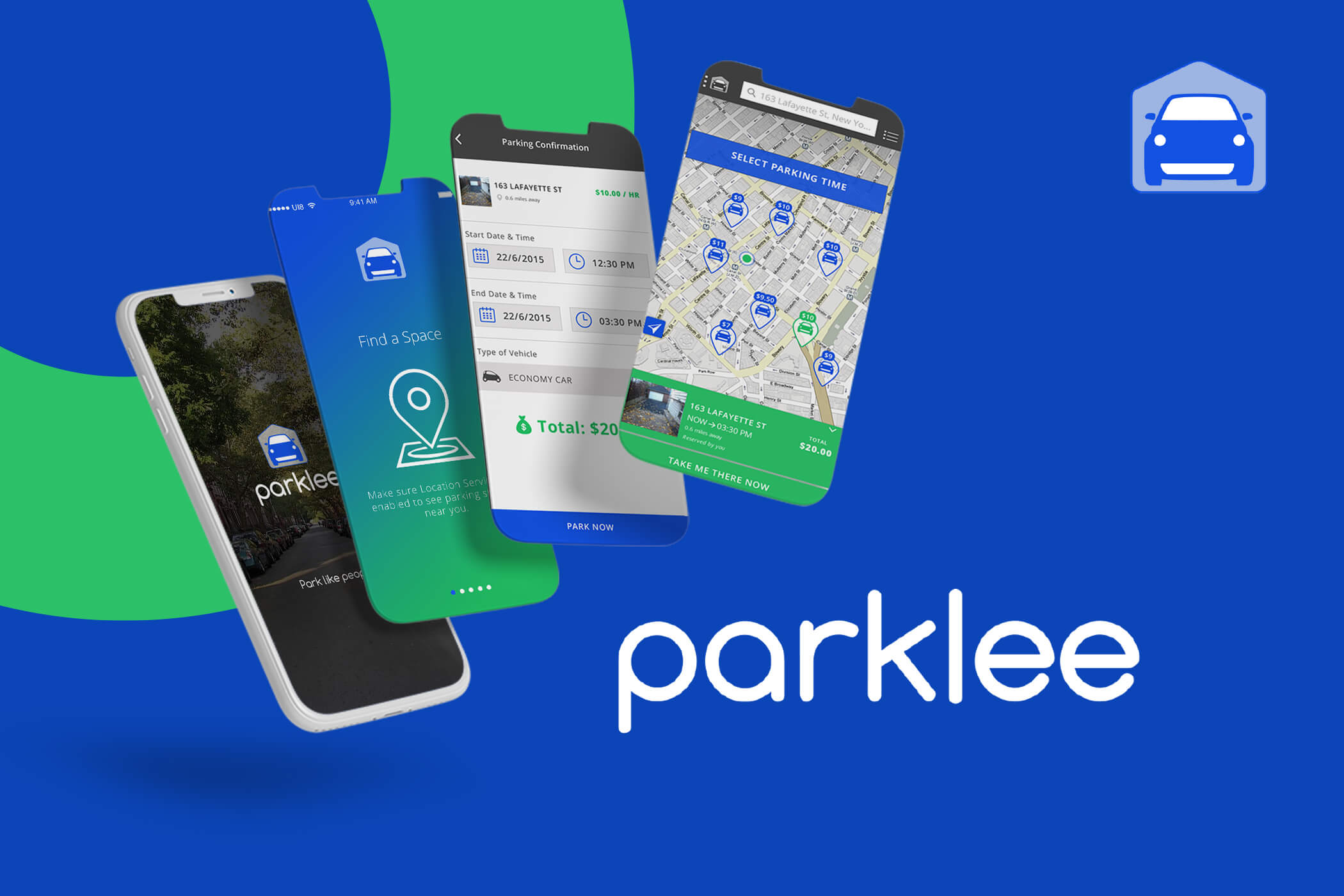 Parklee (Parking Management App)