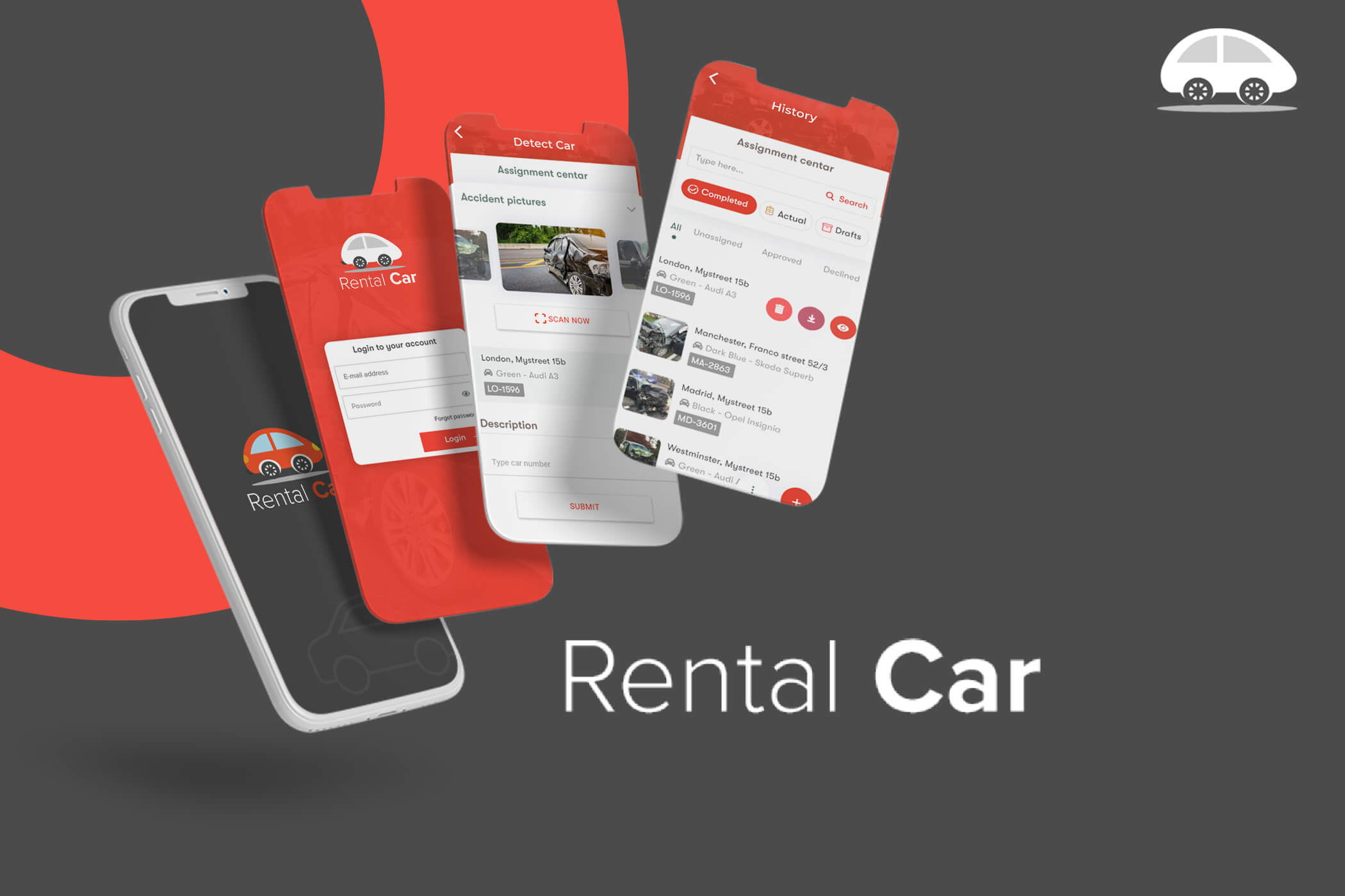 Rental Car (Car Rental Management App)