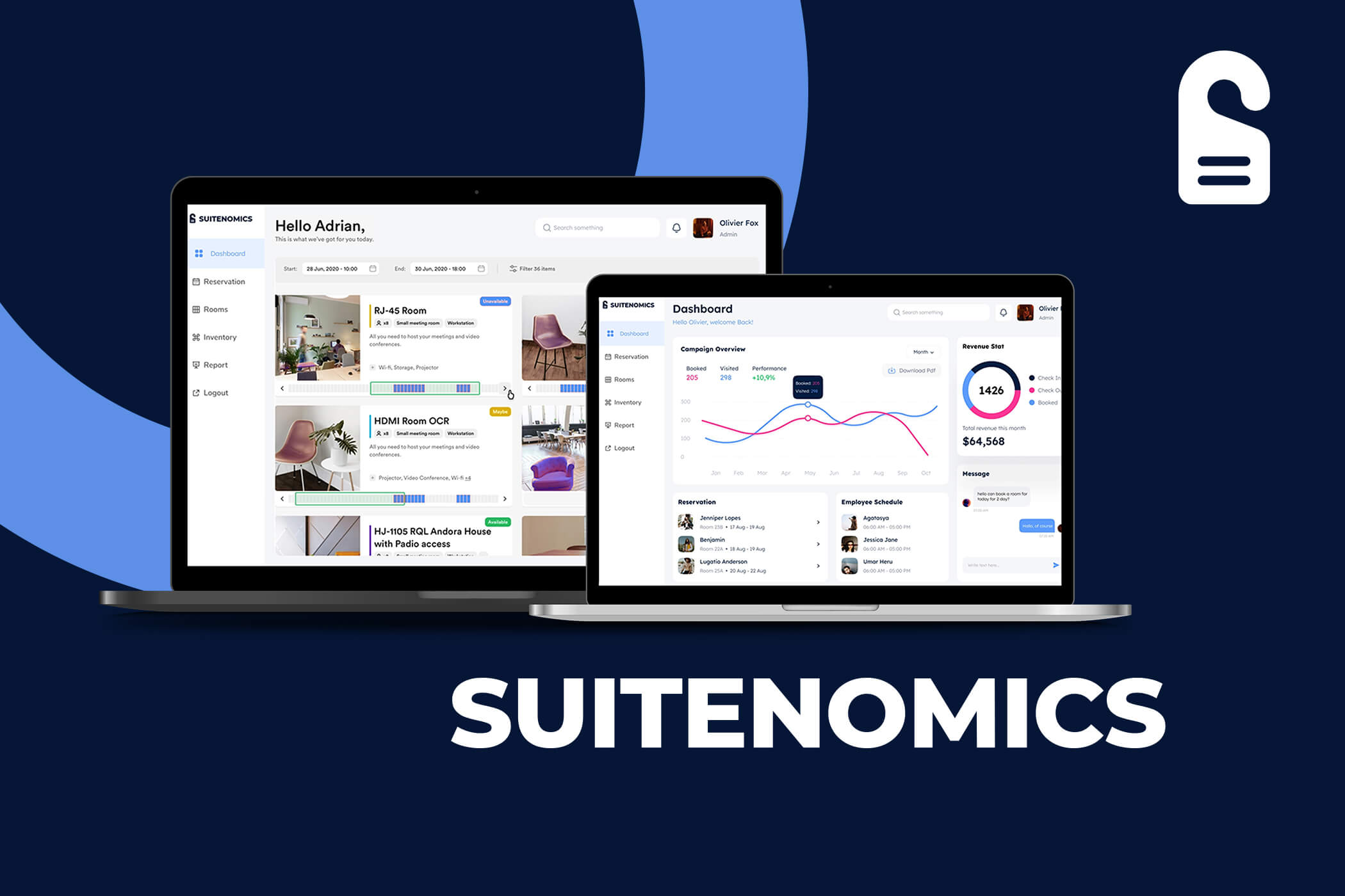 Suitenomics (Hotel Management Web-App)