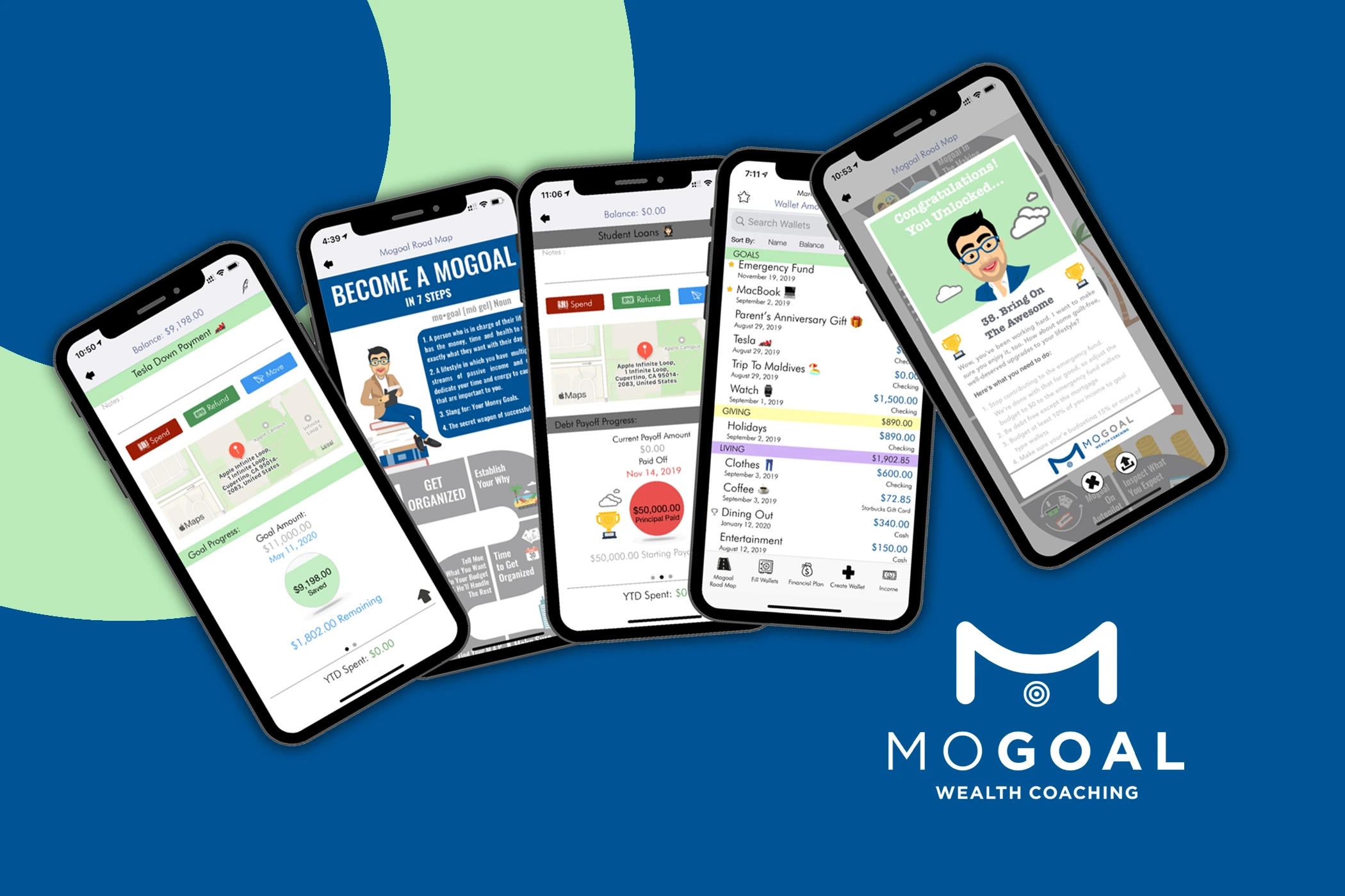 Mogoal (Wealth Coaching App)