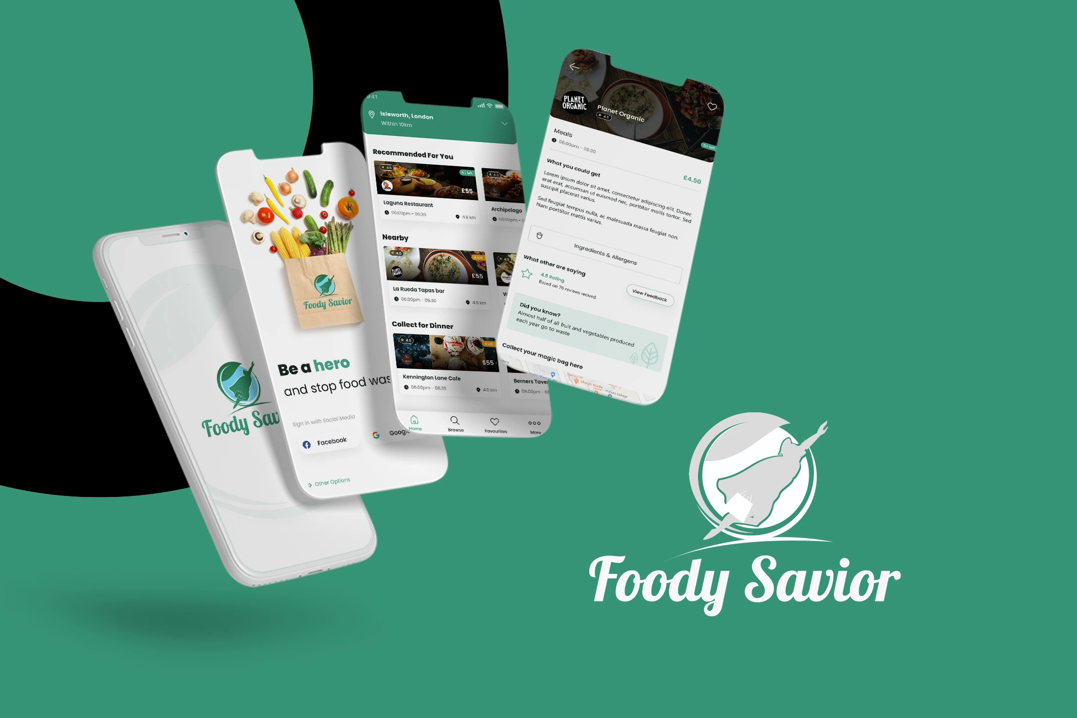 Foody Savior (Food Managment App)