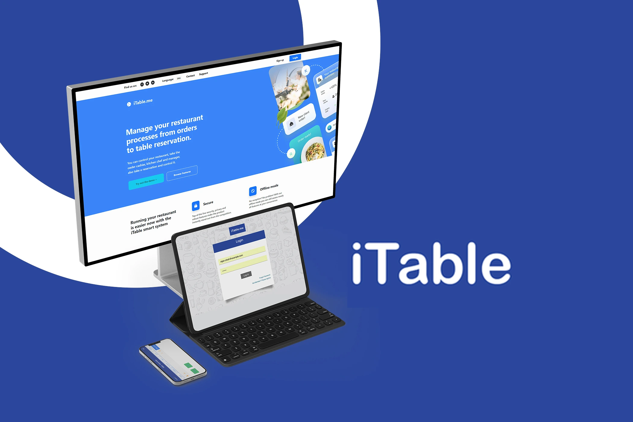 iTable (Restaurant App)