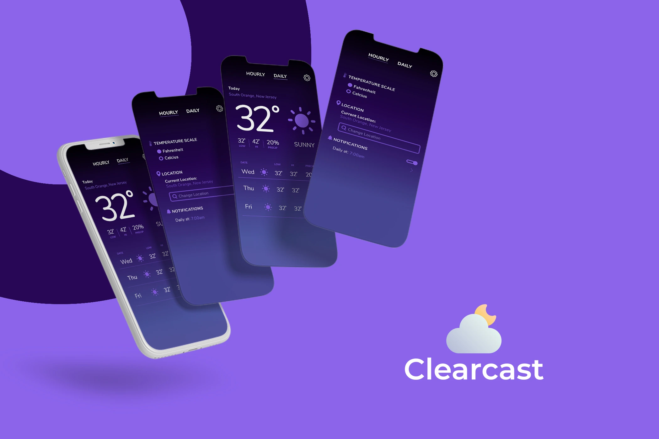 Clearcast (Weather Forcast App)