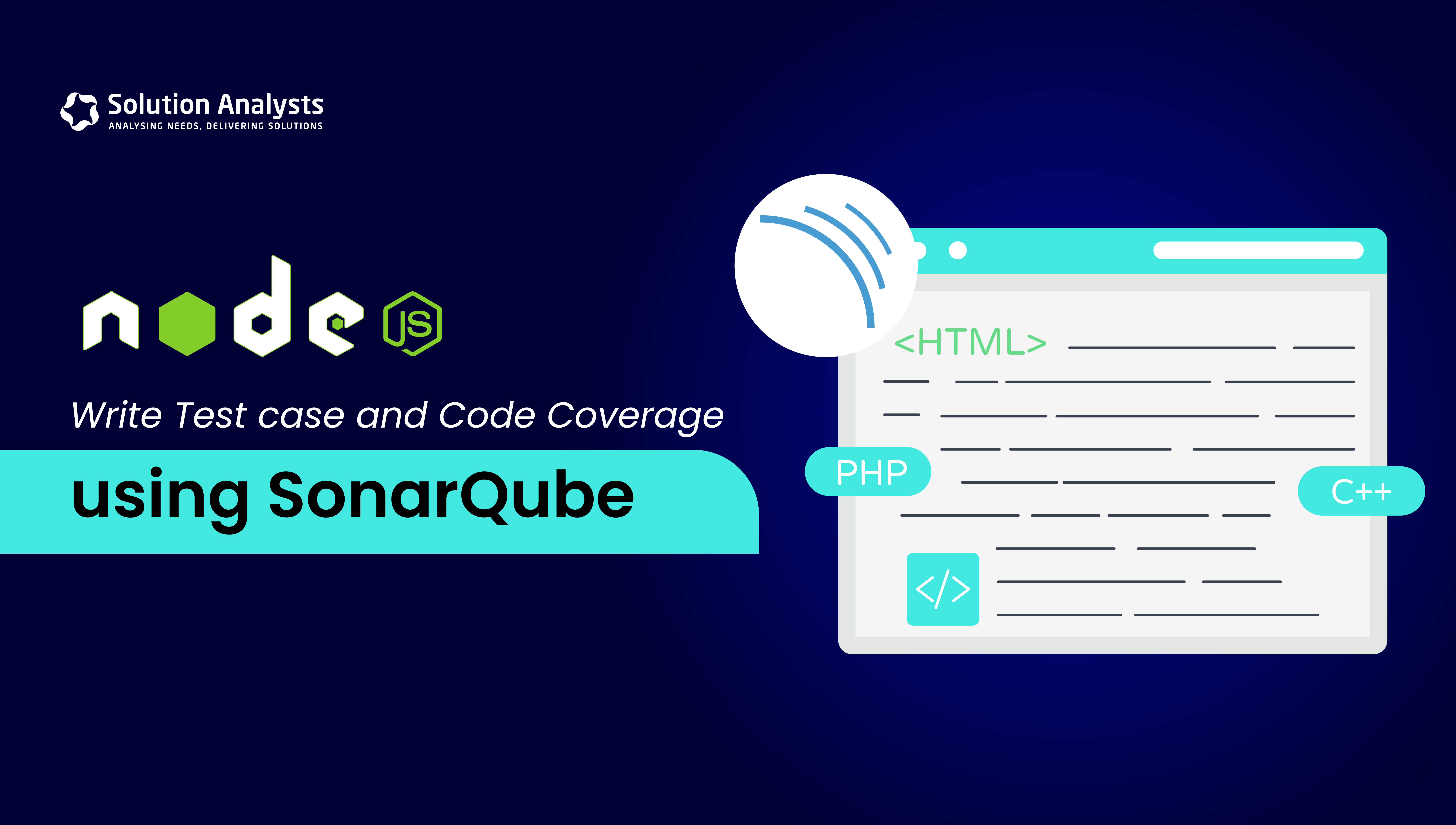 NodeJs – Write Test case and Code Coverage using SonarQube